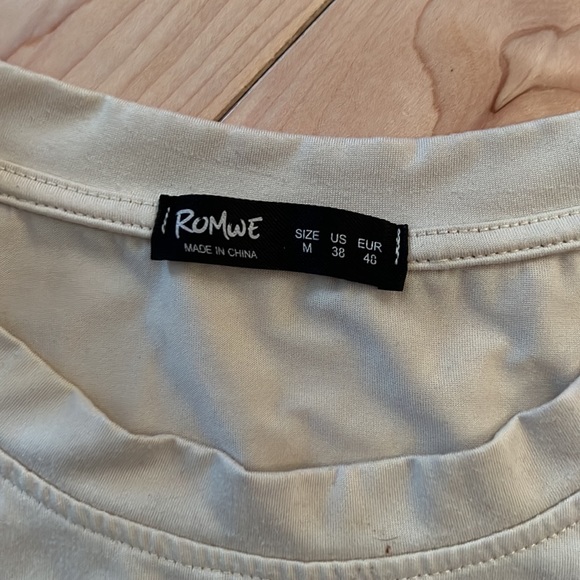 Cool Short Sleeve Tee, Clown T-Shirt by Romwe Youth T-Shirt, Size M - Picture 3 of 4